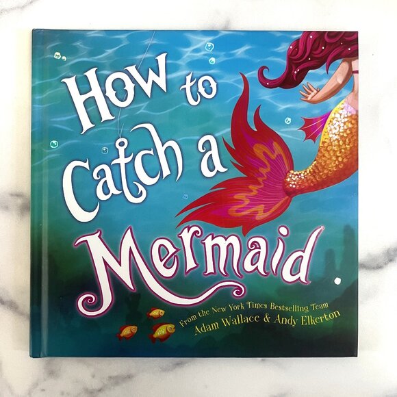 NWT How To Catch a Mermaid Hardcover Book by Adam Wallace - Picture 1 of 5
